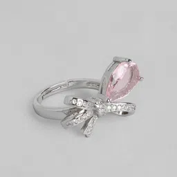 DressBerry Stone Studed Finger Ring image 3