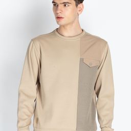 Status Quo Men Colourblocked Hooded Sweatshirt-image-41