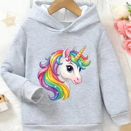 KEESOR Girls Printed Hooded Sweatshirt-image-54