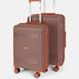 Priority Unisex Set of 2 360 Degree Rotation Hard-Sided Trolley Bags-picture-32