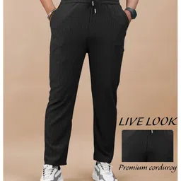 Flicfol Men Striped Original Trousers-image-41