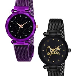 Miss Perfect Women Pack Of 2 Dial & Bracelet Style Straps Analogue Watch PayM194-picture-35