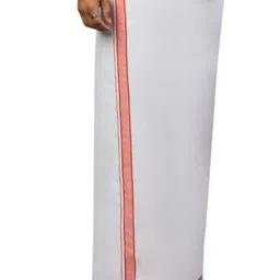 Ramraj Men Pack Of 2 Dhotis with Border image 2
