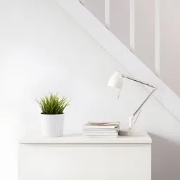 paperi Green & Black 8 Pieces Rosmarinus Artificial Plants With Pot image 2