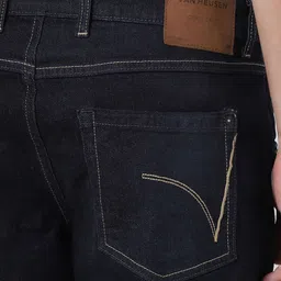 VAN HEUSEN DENIM LABS Men Light Fade Mid Rise Cotton Jeans image 3