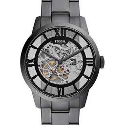 Fossil Men Skeleton Dial & Stainless Steel Straps Analogue Watch ME3268-picture-2
