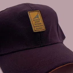 ALAMOS Men Burgundy Baseball Cap image 4