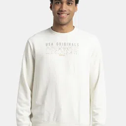 Jockey Men Printed Sweatshirt image 1