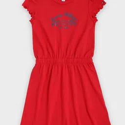Tommy Hilfiger Girls Printed Fit & Flare Dress-picture-37