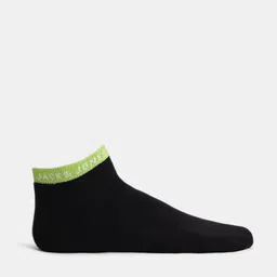 Jack & Jones Men Pack Of 3 Colourblocked Ankle Length Socks image 3