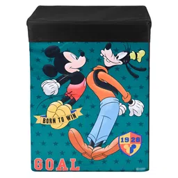 YK Blue & White 2 Pieces Disney Printed Regular Multi-Utility Organisers image 2