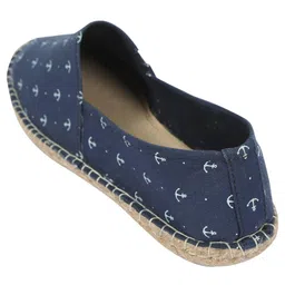 unikicks Men's Espadrille Canvas Casual Shoes - Dark Blue | Shoes for Men and Boys | Casual Shoe | (Size:9) image 3