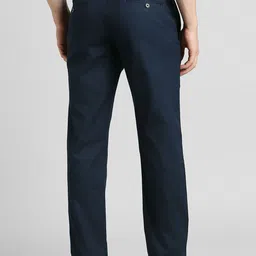 SIMON CARTER LONDON Men Slim Fit Mid-Rise Trousers image 5