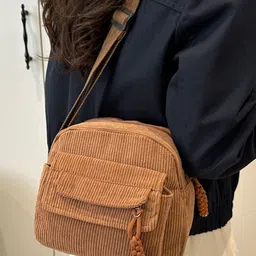 StyleCast PU Structured Sling Bag image 3