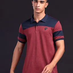 Technosport Men Polo Collar Anti Static Slim Fit T-shirt-picture-49