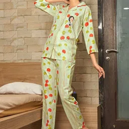 MOMMY BUG Women Printed Night suit-picture-41
