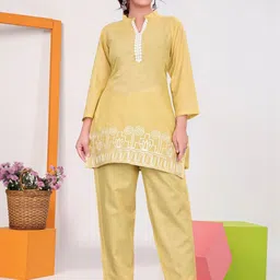 Racnos Embroidered Tunic With Trousers Co-Ords-picture-31