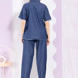 Arela Embroidered Shirt With Trouser image 3