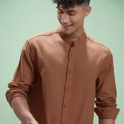 HIGHLANDER Men Comfort Opaque Casual Shirt-image-61