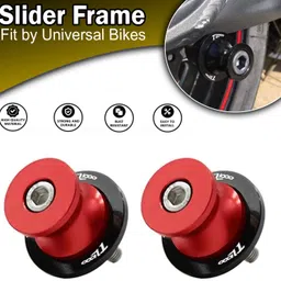 asryd Swing Arm Spools Slider Stand Screw Fits For All Bike Swing Arm Spool 8mm, 10mm-picture-27