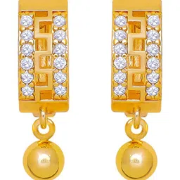 Raj And Deb Gold-Plated Brass Earrings image 2