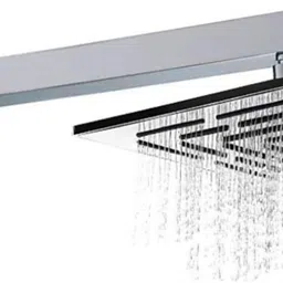 drizzle 6x6 Inch Amaze Rainfall Overhead Shower With 15 Inch Long Arm Fixed Mount-picture-17
