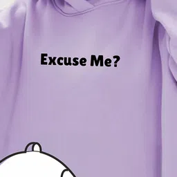 RAYACLOSET Women Printed Hooded Sweatshirt image 2