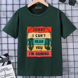 INCLUD Boys Typography Printed Round Neck T-shirt-picture-45