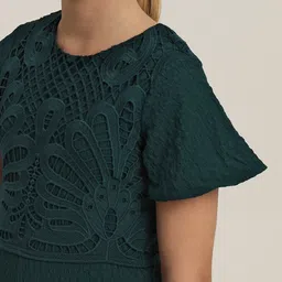 Vero Moda Girls Self Design Culotte Jumpsuit image 4