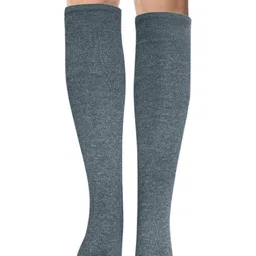 MUKHAKSH Unisex Grey Socks image 2