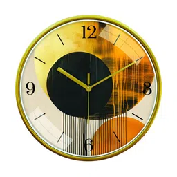 Aura Multicoloured Printed Contemporary Wall Clock-picture-32