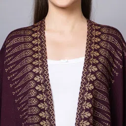 Anouk Women Printed Shrug image 2