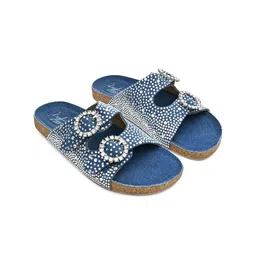 CAI Women Embellished Open Toe Flats image 2