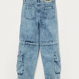 Fame Forever by Lifestyle Boys Regular Fit Mid-Rise Heavy Fade Jeans image 5