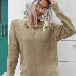 Oh Rare Women Solid Pullover-image-18