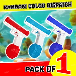 fiddlerz Holi Pichkari for Kids Electric Water Gun Rechargeable for Holi Celebration Water Gun image 3
