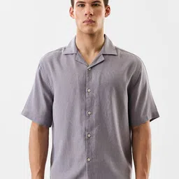 Snitch Boxy Cuban Collar Shirt image 3