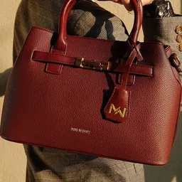 MINI WESST PU Half Moon Handheld Bag with Tasselled-picture-26