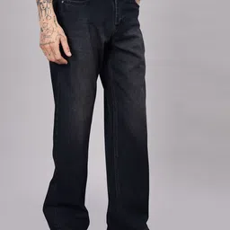 Kolor Fusion Men Loose Mid-Rise Light Fade Jeans image 4