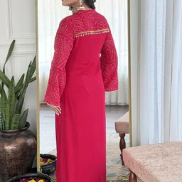 Anni Designer Women Floral Solid Kurta with Palazzo & Dupatta image 3