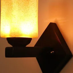 SOMIL Orange Cylinder Wall Lamps image 1