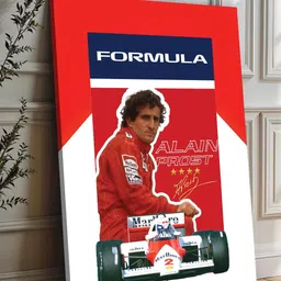 Art Street Red & Multicoloured Single Piece Canvas Other Wall Paintings image 2