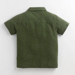 Cherry Crumble Boys Checked Top with Pyjamas image 3