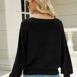 Oh Rare Women Boucle Pullover image 5