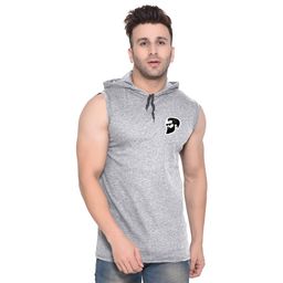 BEYOU FASHION Hooded Sleeveless Slim Fit T-shirt-picture-38