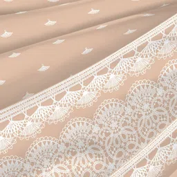 MYTRIDENT Multicoloured 300 TC King Bedsheet with 4 Pillow Covers image 2