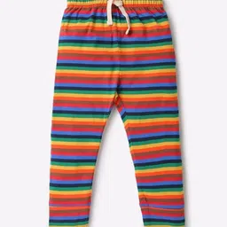 GAP Kids Striped Pure Cotton Slim-Fit Mid-Rise Joggers-image-59