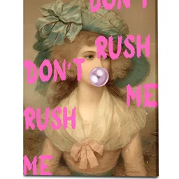 Myntra Elegant Homes Grey & Pink 1 Piece Canvas Other Wall Paintings image 3