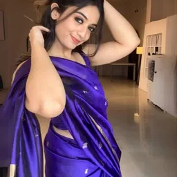 AAVEE Ethnic Motifs Embroidered Silk Blend Saree image 2