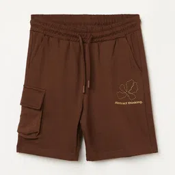 Fame Forever by Lifestyle Boys Cotton Mid-Rise Regular Fit Shorts-picture-21